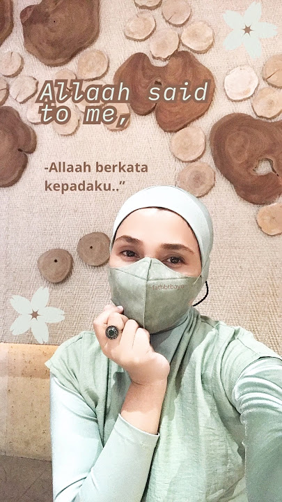 Allaah said to me ~ Allaah berkata kepadaku.. ; Ya sudahlah ~ Bondan Prakoso #wisequotes