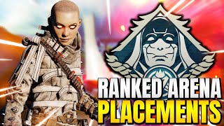 WINNING ALL RANKED ARENA PLACEMENT MATCHES - Apex Legends Season 10 Ranked Arena Gameplay