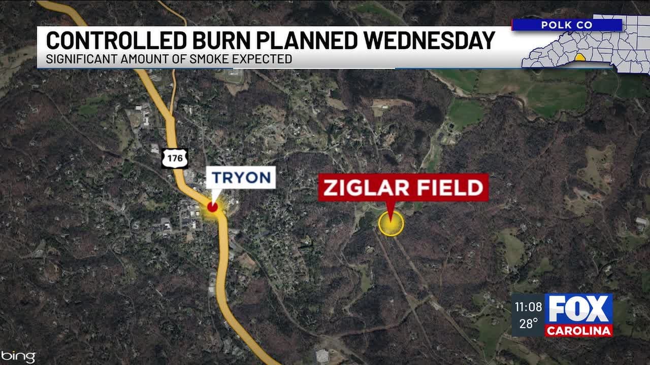 Controlled burn planned in Tryon