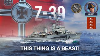 Z-39 is a BEAST! (World of Warships: Legends Xbox Series X 4K)