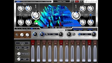 WALDORF NAVE Synthesizer Quick Play Demo for the iPad