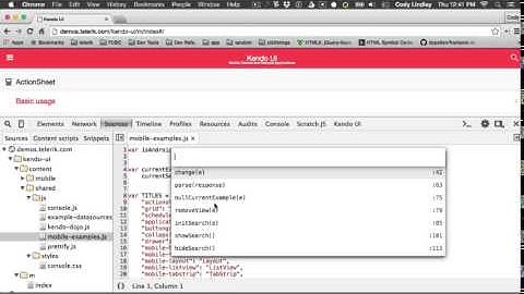 Searching .js for function using Chrome DevTools