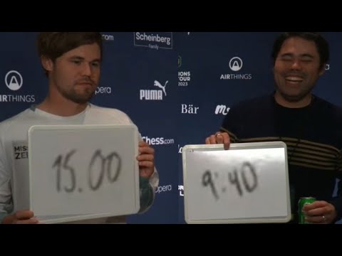 Magnus Carlsen TROLLS Hikaru Nakamura with His BID