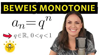 Mathematische BEWEISE führen - Monotonie von Folgen beweisen