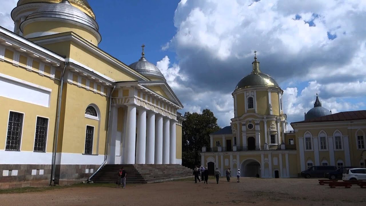 Монастырь Нилова пустынь - YouTube