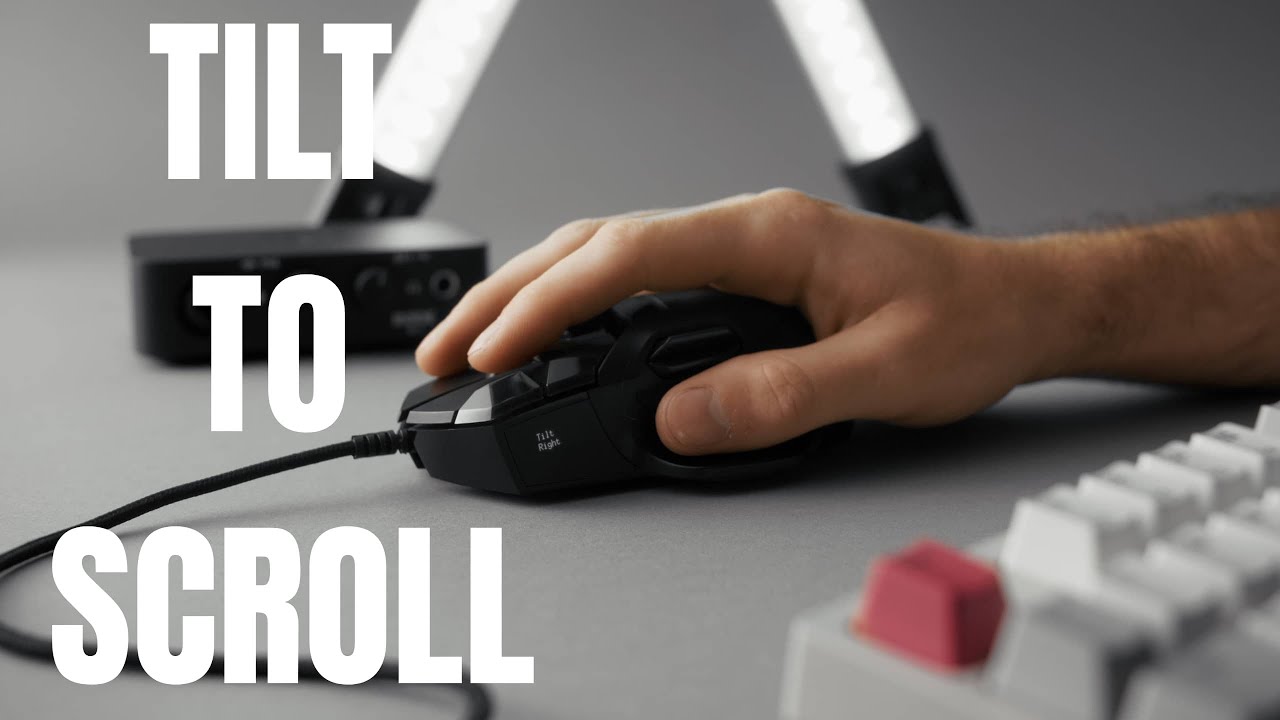 TILT-TO-SCROLL with the Swiftpoint Z2 - Part 1 | The new version of Infinite Scroll! 😉