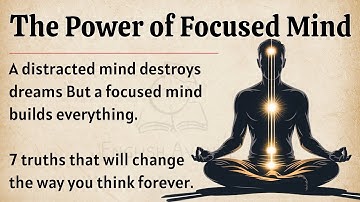 The Power of a Focused Mind - Reprogram Your Mind || Graded Reader || Improve Your English Skills ✅