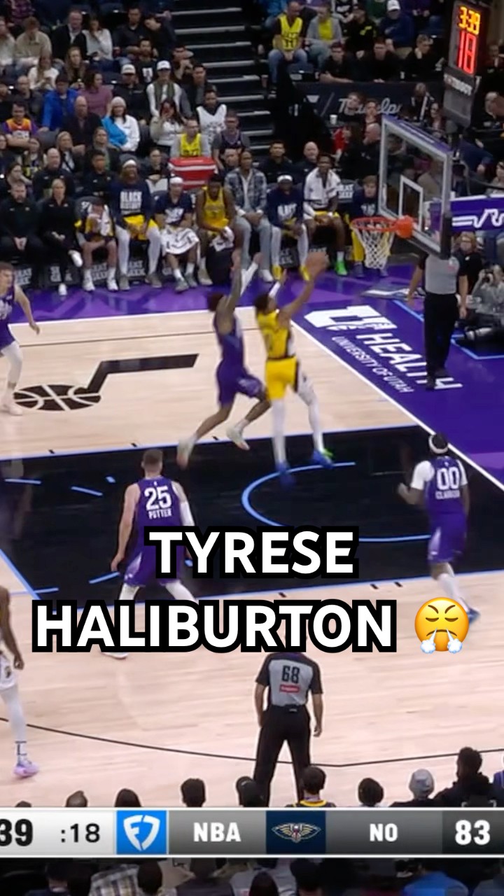Tyrese Haliburton with the slam!