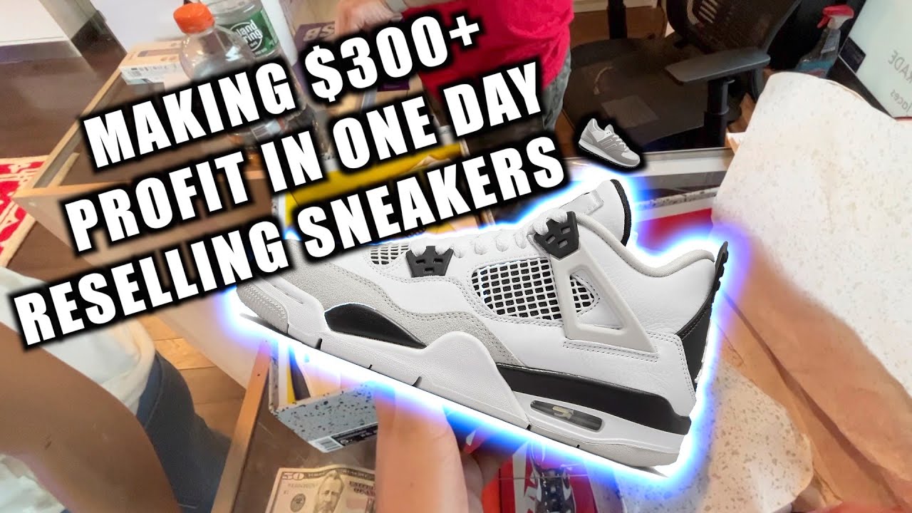 SELLING SHOES TO 3 DIFFERENT STORES. 300 PROFIT IN ONE DAY 😮 DAY IN