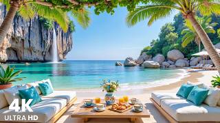 Summer Daydream - Tranquil Seaside with Soft Piano Music & Sea Breeze for Deep Focus screenshot 5