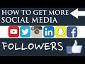 How To Get More Social Media Followers