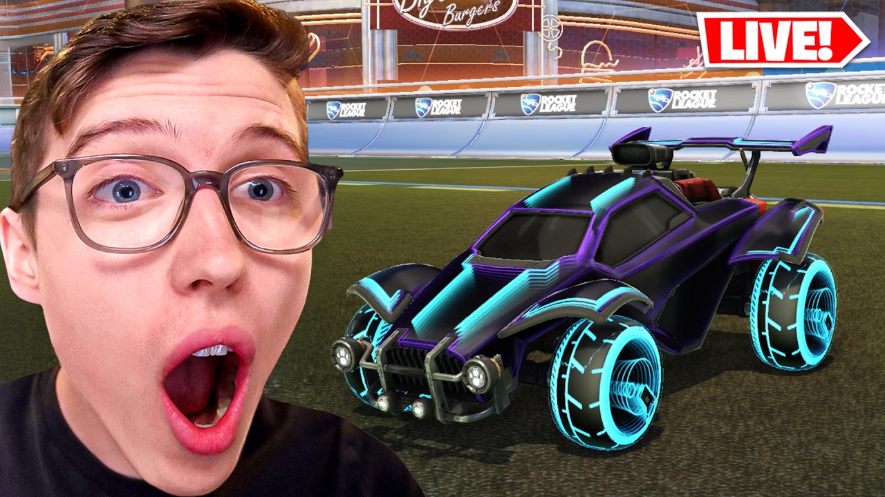 🔴LIVE - PLAYING ROCKET LEAGUE WITH SCERBZZ!!!