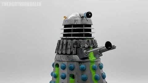 Doctor Who Custom Figure Showcase - Damaged Dalek