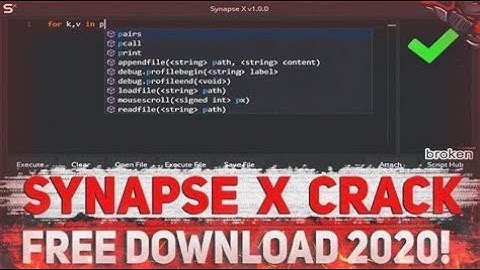 SYNAPSE X CRACKED ROBLOX X SYNAPSE HACK 2022 FREE EXPLOIT VERSION FOR PC