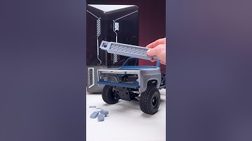 Combining two types of 3D printing in one project. This time  Elegoo Saturn 4 Ultra Series. #rccar