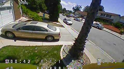 AcroBee BeeBrain v2 - Front Yard Flying Episode 1