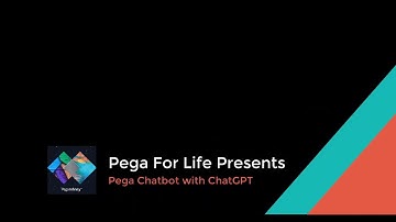 Chatgpt with Pega Chatbot : App Demo
