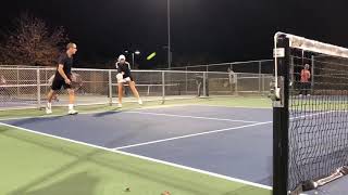 Kimber Sparks playing pickleball