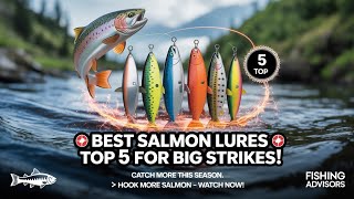 ✓Top 5: Best Salmon Lures for River Fishing in 2025 | Tested