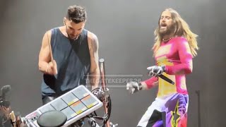 Thirty Seconds To Mars - Stuck (Shannon's drumpad falling lmao) [Live @ Corona Capital 2023]