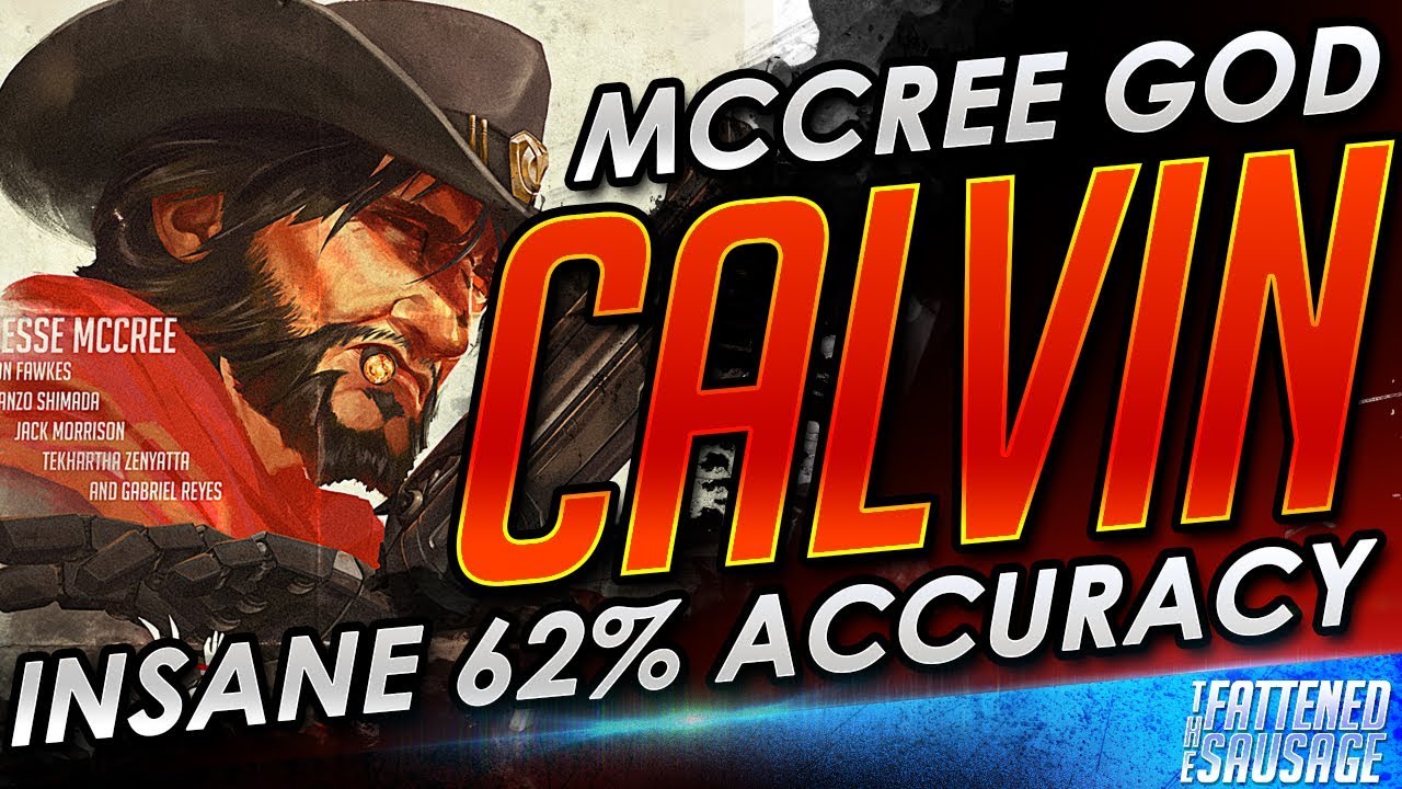 McCree GOD AimbotCalvin Gets The Luckiest Melee Kill & Hard Carries