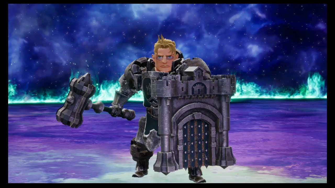 Bravely Default II Galahad (Mandatory Battles Only/Low Level, Hard