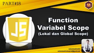 Belajar Javascript Pemula - Part#18 Function Variabel Scope