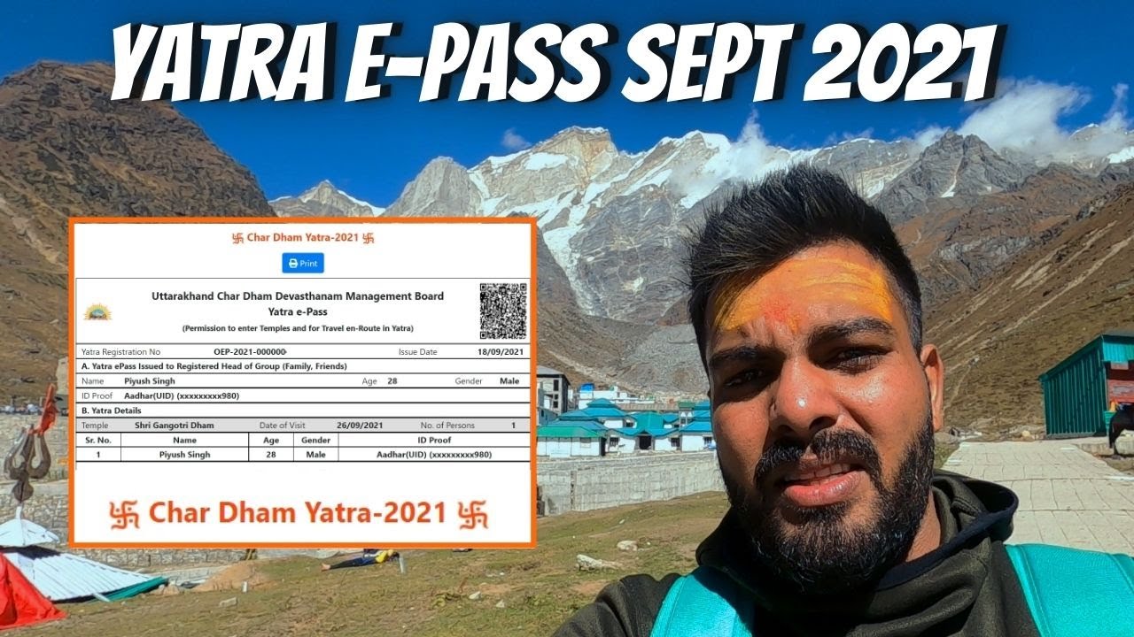 uttarakhand tourism e pass registration