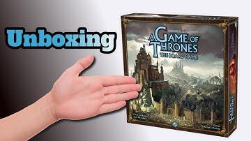 A Game of Thrones - The Board Game 2nd Ed - Unboxing