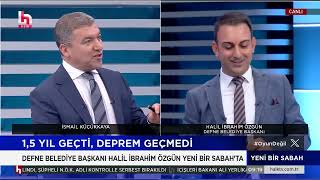 İsmail Küçükkaya ile Yeni Bir Sabah programında Halk TV İstanbul stüdyolarındaydık.