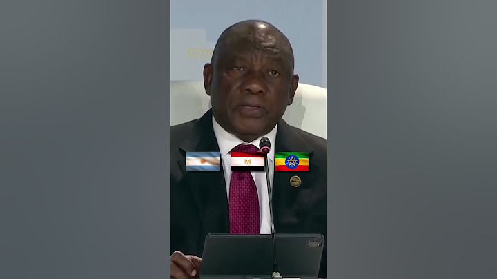 South Africa’s Cyril Ramaphosa announces six nations will join BRICS in 2024