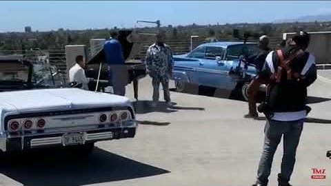 Nipsey hussles last video shoot with John legend and Dj Khalid R.I.P NIP