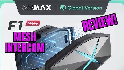 Asmax F1 mesh and Bluetooth review.