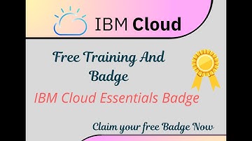 IBM || IBM cloud Essentials Course Module 3 Answers