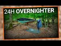 24h Overnighter Hängematte | Tarp | unerwartetes Ende Outdoor Bushcraft | Lost Place | deutsch