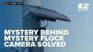 Mystery behind mystery flock camera solved @KUTV2News