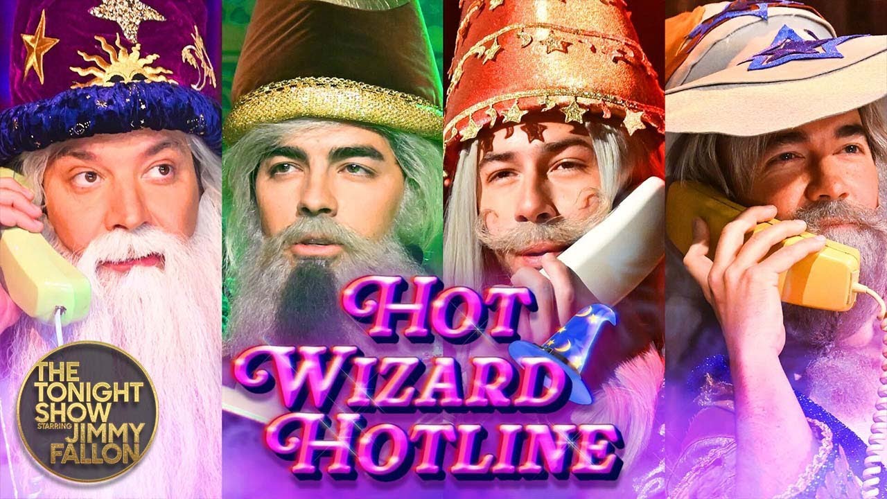 Hot Wizard Hotline with the Jonas Brothers | The Tonight Show Starring Jimmy Fallon Hot Wizard Hotline with the Jonas Brothers | The Tonight Show Starring Jimmy Fallon