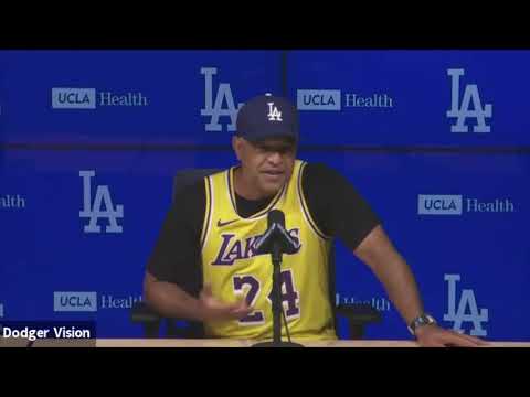 Dodgers pregame: Dave Roberts talks Kobe Bryant's legacy