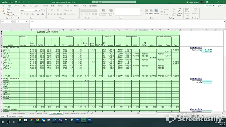2023 Payroll Project Video 5