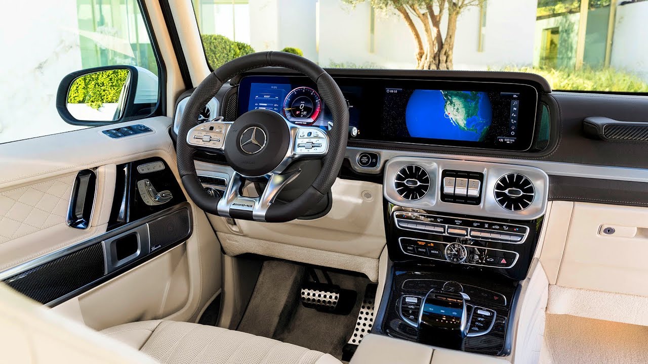 19 Mercedes Amg G63 Interior Youtube