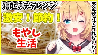 【寝起きで】もやしで生活を乗り切るわよ！【赤井クッキング】
