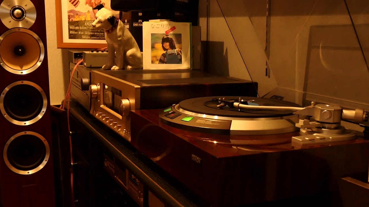 レコード再生。「なごり雪」