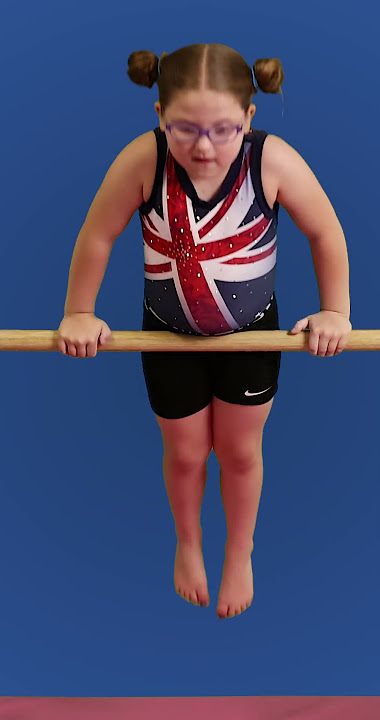 Cannons UK Gymnastics Bar Junior Training Bar Adjustable Height Kip Bar - Pink