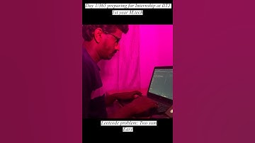 Day 1/365  placement preparation at IITJ