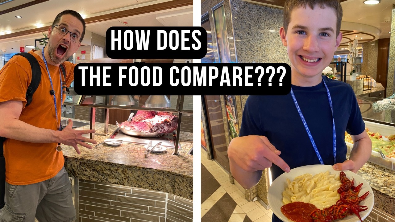 Eating Our Way Through the MAJESTIC PRINCESS: Buffet & More!