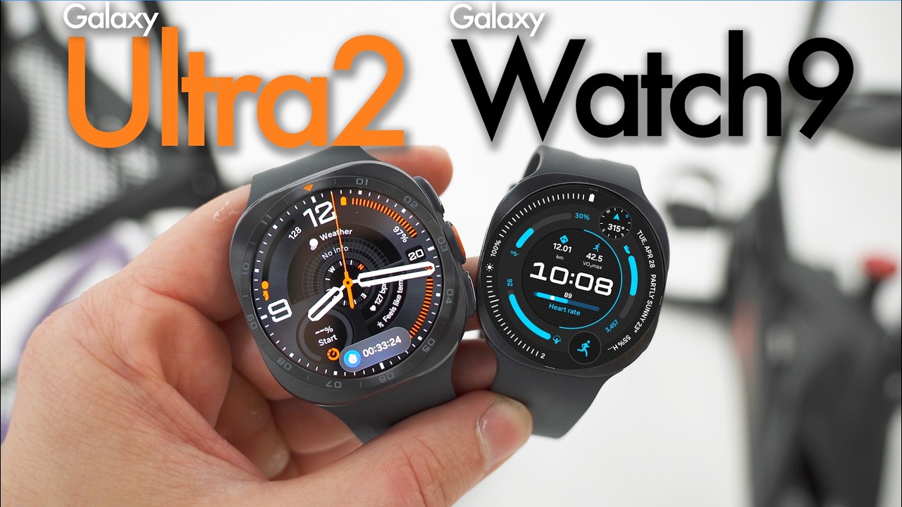 So sanh Galaxy Watch Ultra 2 va Galaxy Watch 9