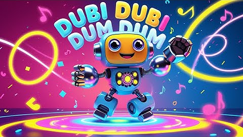 Dubi Dubi Dum Dum – Robot Dance Song for Kids | Fun Action Rhyme for Children | RIMI KIDS WORLD