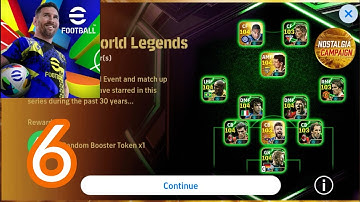 eFootball™ 2025 Gameplay Walkthrough Part 6 Legend: World Legends (Android, iOS)