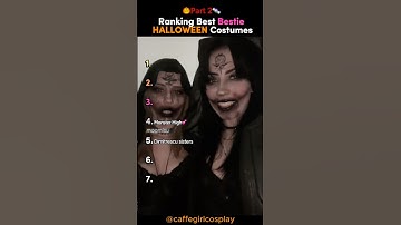 Ranking The Best BESTIE Halloween Costumes 🎃✨(Part 2) #tiktokviral #halloween2025