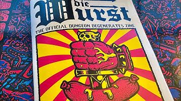 Die Wurst - The Official Dungeon Degenerates Zine - Quick Flip Through